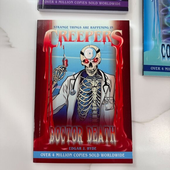 Creepers Books 6 thru 10 Horror Series for Kids Paperback Books Edgar J Hyde NEW - Picture 11 of 14